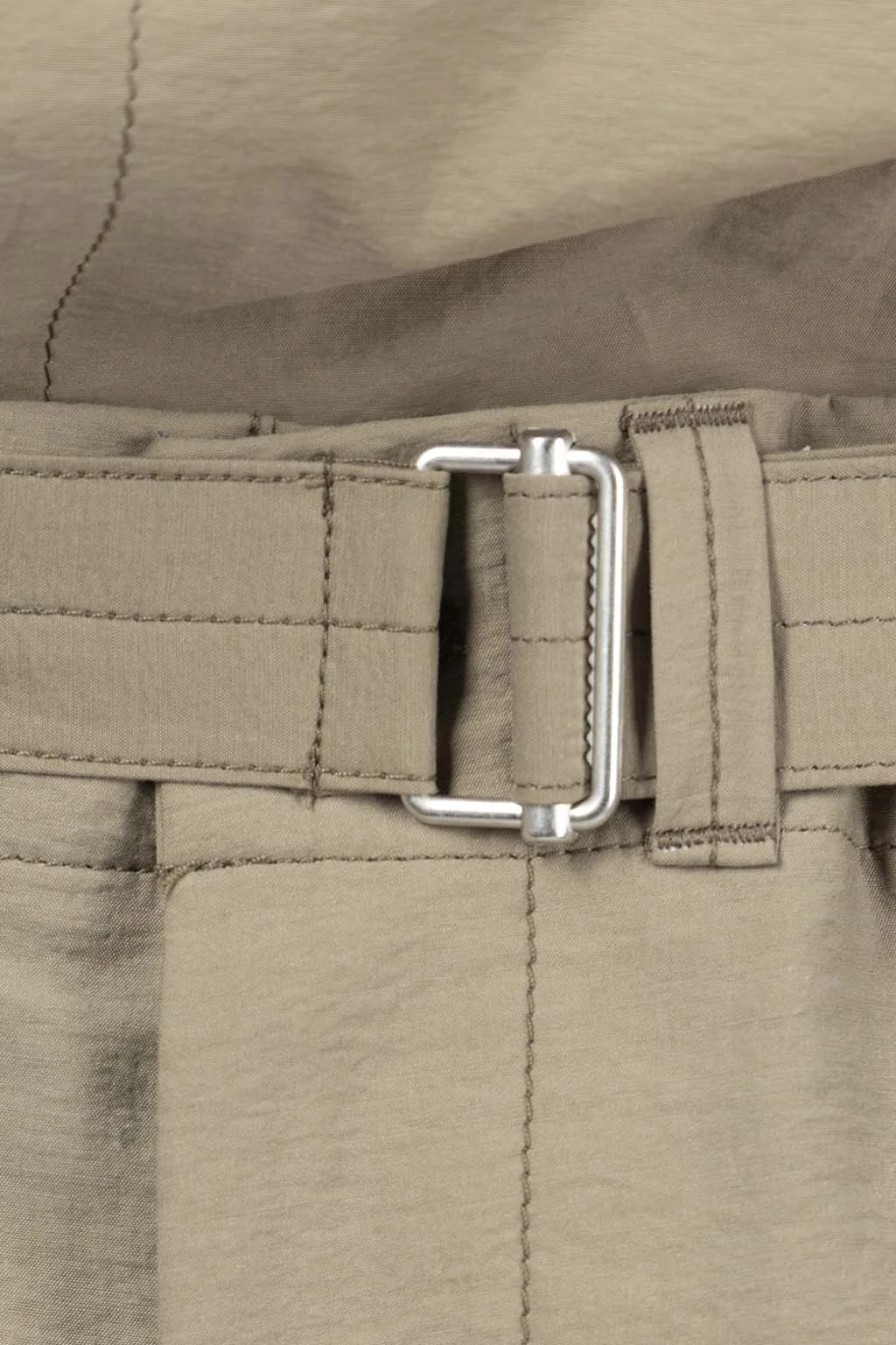 Lemaire Belted Carrot Pants - Dusty Khaki 7 Lemaire Belted Carrot Pants - Dusty Khaki - Image 7