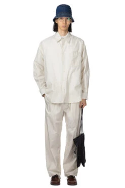 Lemaire Double Pocket LS Shirt - Pale Mastic -Lemaire Shop LEMAIRE Double Pocket LS Shirt Pale Mastic SH1089 LF1209 BG199 09