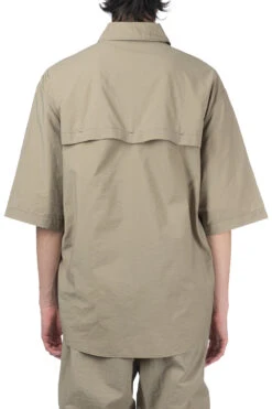 Lemaire Double Pocket SS Shirt - Dusty Khaki -Lemaire Shop LEMAIRE Double Pocket SS Shirt Dusty Khaki SH1079 LF1234 GR641 2004