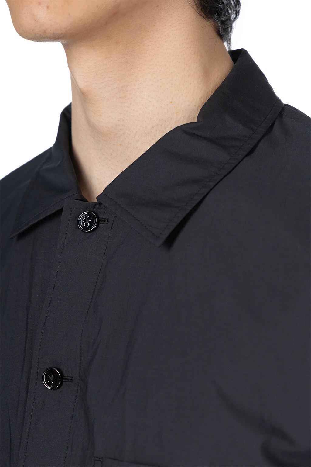 Lemaire SS Pyjama Shirt - Black 5 Lemaire SS Pyjama Shirt - Black - Image 5