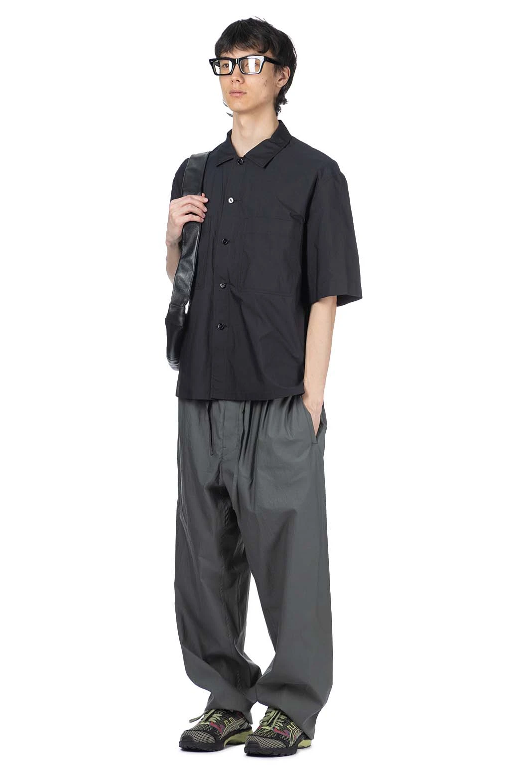 Lemaire SS Pyjama Shirt - Black 7 Lemaire SS Pyjama Shirt - Black - Image 7