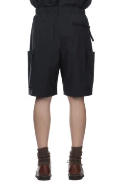 Wide Half Pants - Black 10 Wide Half Pants - Black -Lemaire Shop N Hoolywood Wide Half Pants Black 2241 CP53 010 BK 04