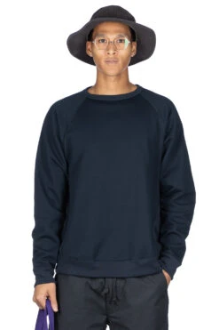 Crew Neck Sweatshirt - Dark Navy