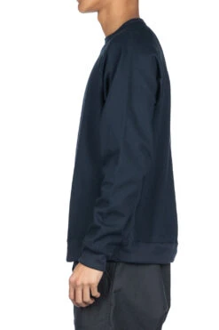 Crew Neck Sweatshirt - Dark Navy -Lemaire Shop Nanamica Crew Neck Sweatshirt Dark Navy SUHF353U DN 03