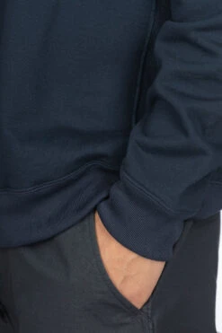 Crew Neck Sweatshirt - Dark Navy -Lemaire Shop Nanamica Crew Neck Sweatshirt Dark Navy SUHF353U DN 06