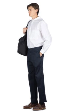 Straight Chino Pants - Navy -Lemaire Shop Nanamica Straight Chino Pants Navy SUCS300U 07