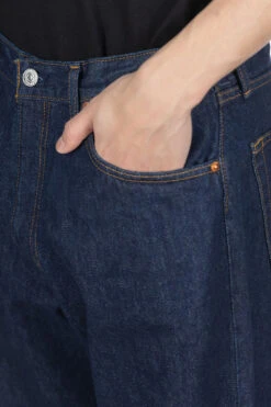 101 Dad's Fit Denim Pants - One Wash -Lemaire Shop OrSlow 101 Dads Fit Denim Pants One Wash 01 1010W 81 ta 05 m