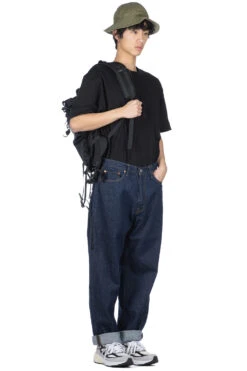 101 Dad's Fit Denim Pants - One Wash -Lemaire Shop OrSlow 101 Dads Fit Denim Pants One Wash 01 1010W 81 ta 07 m