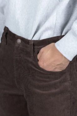 107 Corduroy Ivy Fit - Coffee Brown -Lemaire Shop OrSlow 107 Corduroy Ivy Fit Coffee Brown 01 0107W C52 05 m