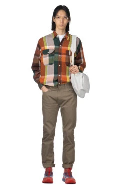 107 Cotton Pique Ivy Fit Pants - Dusty Olive