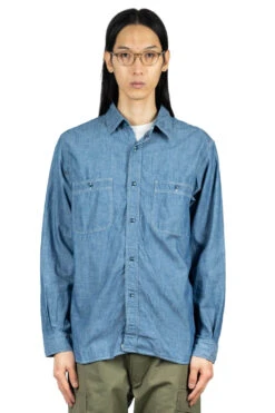 Chambray Work Shirt (Blue)