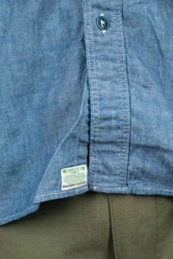 Chambray Work Shirt (Blue) 10 Chambray Work Shirt (Blue) -Lemaire Shop OrSlow Chambray Work Shirt Blue 01 8070 84 26
