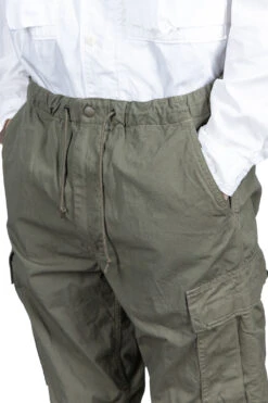 Easy Cargo Army Green Pants -Lemaire Shop OrSlow Easy Cargo Army Green Pants 01 5265 76 35 m