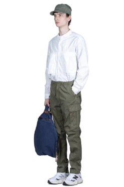 Easy Cargo Army Green Pants -Lemaire Shop OrSlow Easy Cargo Army Green Pants 01 5265 76 37 m