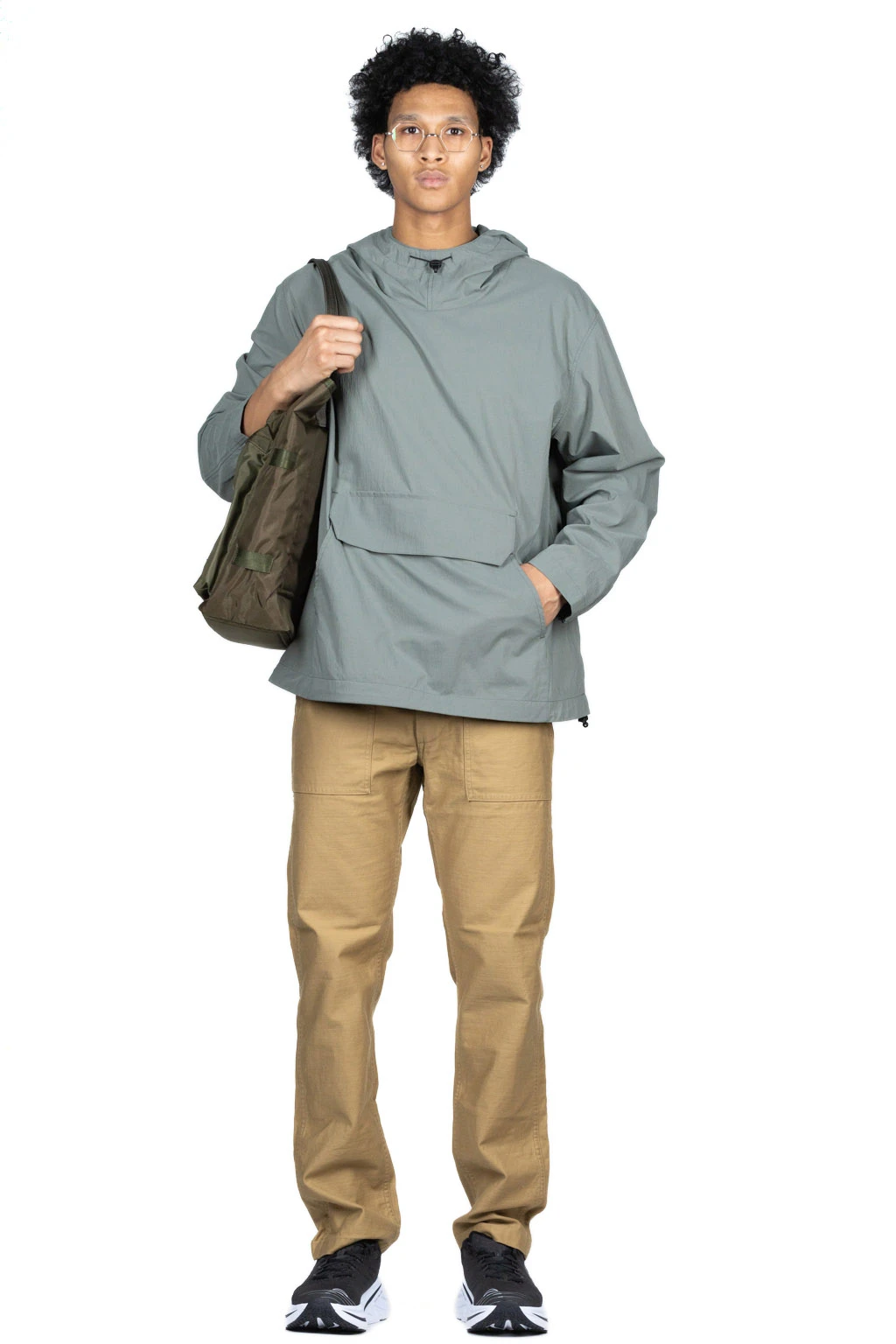 Slim Fit Fatigue Pants - Khaki 1 Slim Fit Fatigue Pants - Khaki