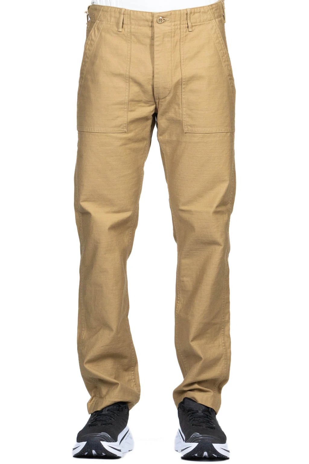 Slim Fit Fatigue Pants - Khaki 2 Slim Fit Fatigue Pants - Khaki - Image 2