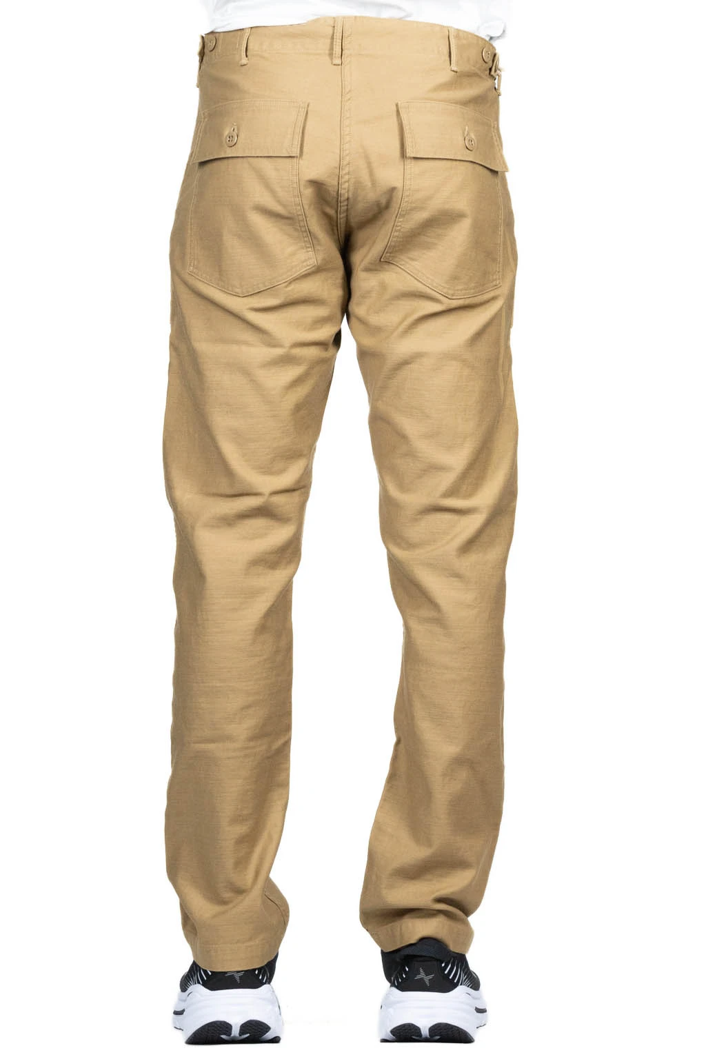 Slim Fit Fatigue Pants - Khaki 4 Slim Fit Fatigue Pants - Khaki - Image 4