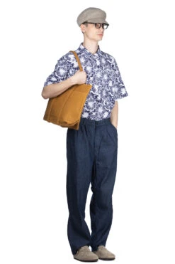 Two Tuck Denim Wide Trouser - One Wash -Lemaire Shop OrSlow Two Tuck Denim Wide Trouser One Wash 03 5021 81 ac 09 m