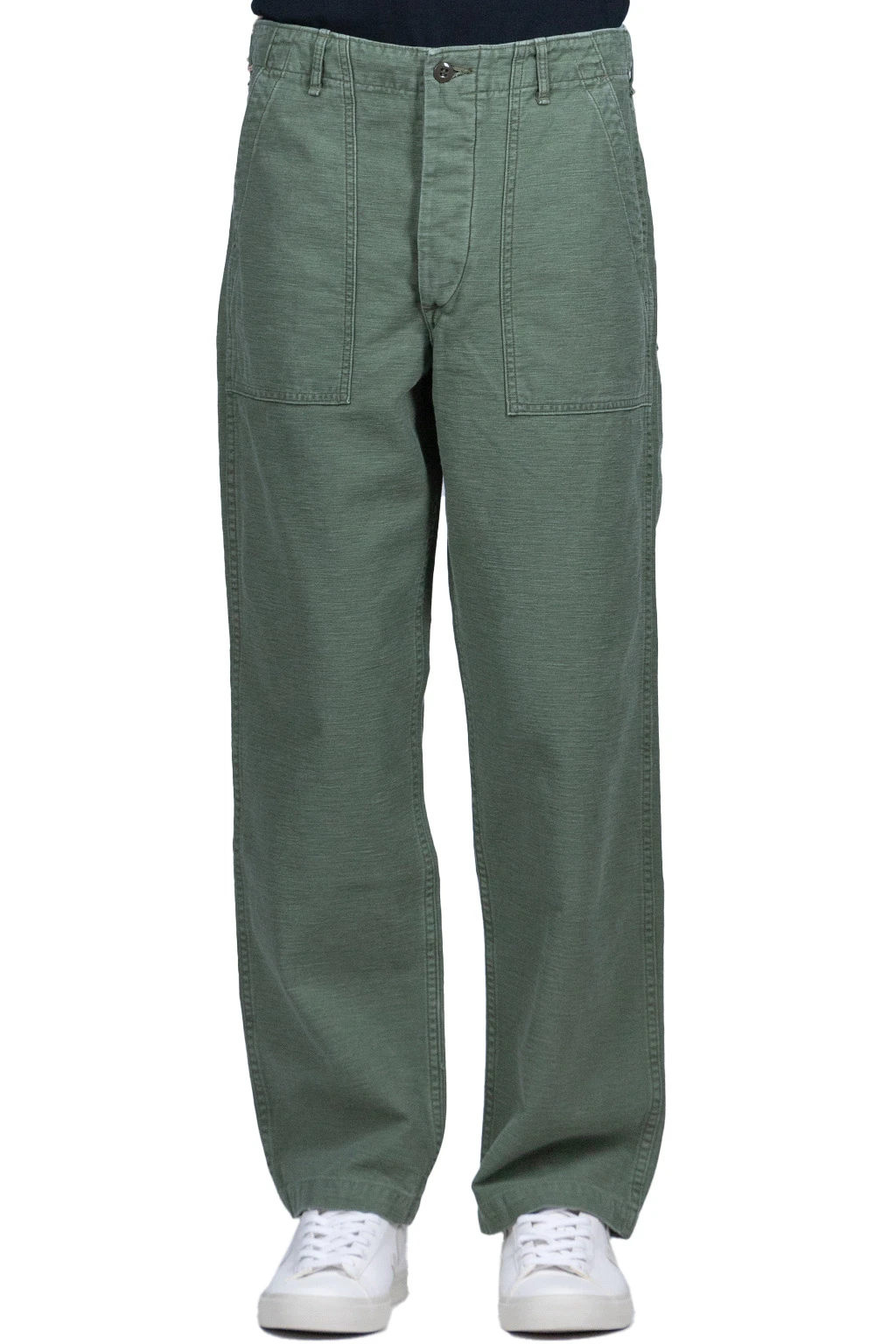 US Army Fatigue Pants Used Wash - Green 2 US Army Fatigue Pants Used Wash - Green - Image 2