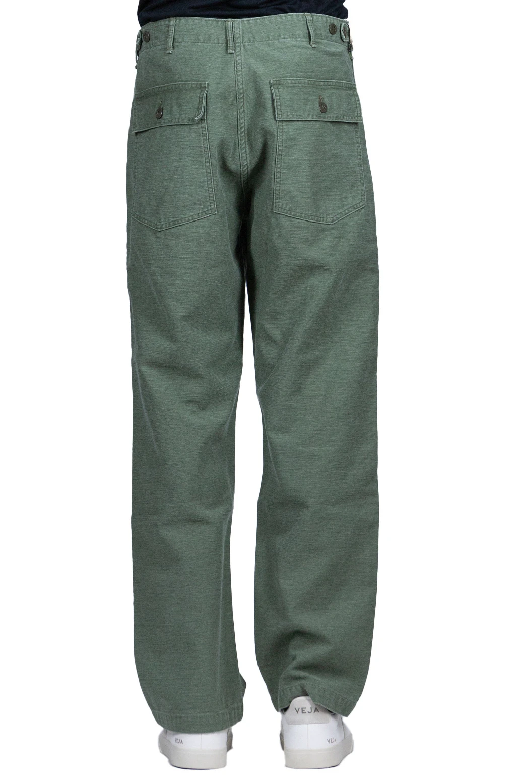 US Army Fatigue Pants Used Wash - Green 4 US Army Fatigue Pants Used Wash - Green - Image 4