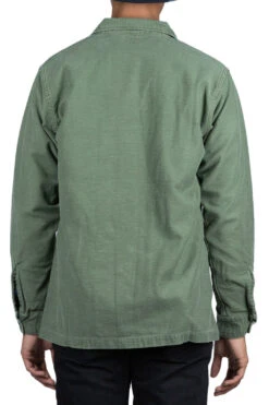 US Army Fatigue Shirt (Vintage Washed) - Green Used 10 US Army Fatigue Shirt (Vintage Washed) - Green Used -Lemaire Shop OrSlow US Army Fatigue Shirt Vintage Washed Green Used 03 8045 216 04a