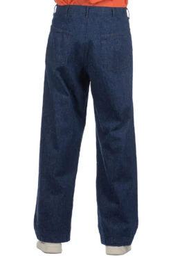 US Navy Side Seamless Denim Pants - One Wash -Lemaire Shop OrSlow US Navy Side Seamless Denim Pants One Wash 03 5131 81 ta 14 m