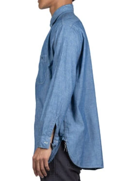 Vintage Fit Chambray Work Shirt -Lemaire Shop OrSlow Vintage Fit Chambray Work Shirt 03 V8070 84 ta 24