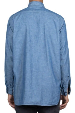 Vintage Fit Chambray Work Shirt -Lemaire Shop OrSlow Vintage Fit Chambray Work Shirt 03 V8070 84 ta 25