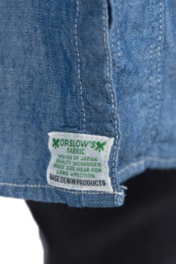 Vintage Fit Chambray Work Shirt -Lemaire Shop OrSlow Vintage Fit Chambray Work Shirt 03 V8070 84 ta 27