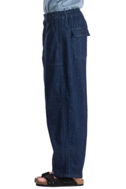 James Pants - One Wash - Indigo -Lemaire Shop Ordinary Fits James Pants One Wash Indigo OF P045OW 03 m