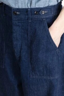 James Pants - One Wash - Indigo -Lemaire Shop Ordinary Fits James Pants One Wash Indigo OF P045OW 05 m