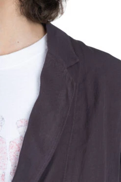 Rayon Paper Jacket - Black Navy -Lemaire Shop SOE Ready to Wear Rayon Paper Jacket Black Navy 1241 40 001 BN 05