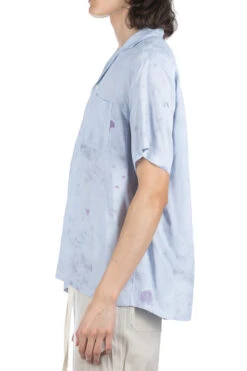 Wine Stain H/S Shirt -Lemaire Shop SOE Ready to Wear Wine Stain HS Shirt 1241 81 003 SAX 03