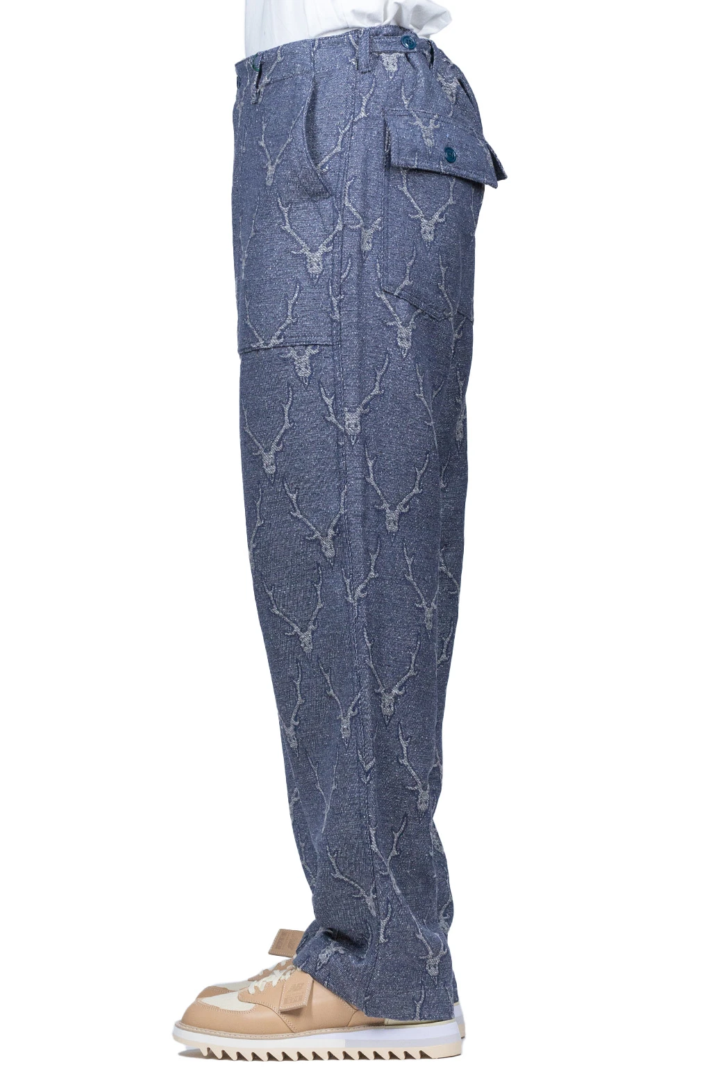 Fatigue Pant - Deer Skull Jq. - Navy 3 Fatigue Pant - Deer Skull Jq. - Navy - Image 3