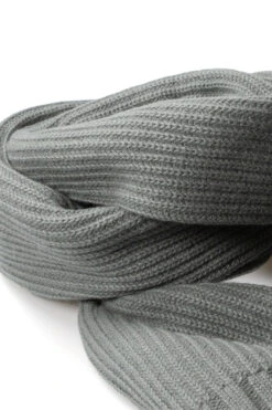 Lemaire Shop -Lemaire Shop Still by Hand 5G Ribbed Muffler 2 Color Choices GD04233 noe 02