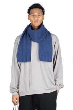 5G Ribbed Muffler - 2 Color Choices -Lemaire Shop Still by Hand 5G Ribbed Muffler 2 Color Choices GD04233 noe 11 m