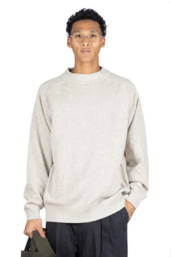High Neck Sweater - Oatmeal