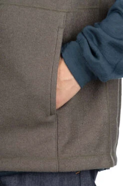 Urban Fleece Jacket - Olive -Lemaire Shop Still by Hand Urban Fleece Jacket Olive VE02233 OL ta 06