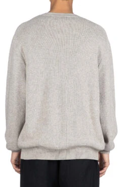 Yak Mix Cotton Sweater - Taupe 10 Yak Mix Cotton Sweater - Taupe -Lemaire Shop Still by Hand Yak Mix Cotton Sweater Taupe KN08233 TP ta 04