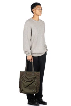 Yak Mix Cotton Sweater - Taupe 13 Yak Mix Cotton Sweater - Taupe -Lemaire Shop Still by Hand Yak Mix Cotton Sweater Taupe KN08233 TP ta 07