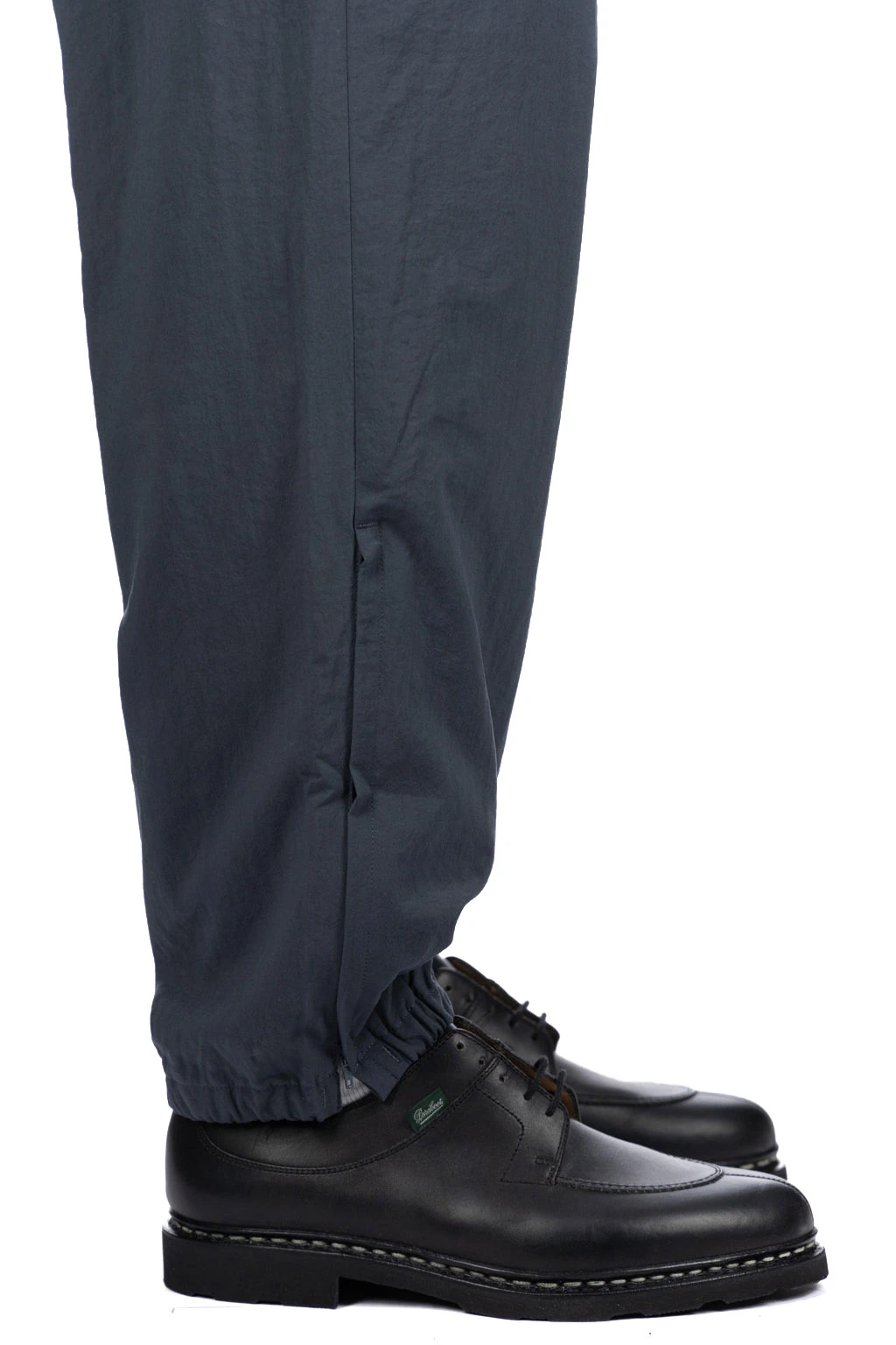 Zipped Hem Nylon Pants - Blue Grey 7 Zipped Hem Nylon Pants - Blue Grey - Image 7