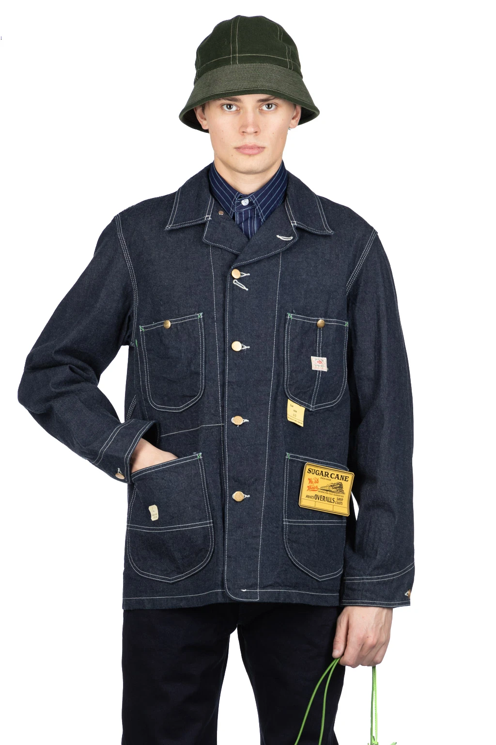 11oz Blue Denim Work Coat 1 11oz Blue Denim Work Coat
