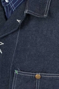 11oz Blue Denim Work Coat 12 11oz Blue Denim Work Coat -Lemaire Shop Sugar Cane 11oz Blue Denim Work Coat SC14371 421 noe 05