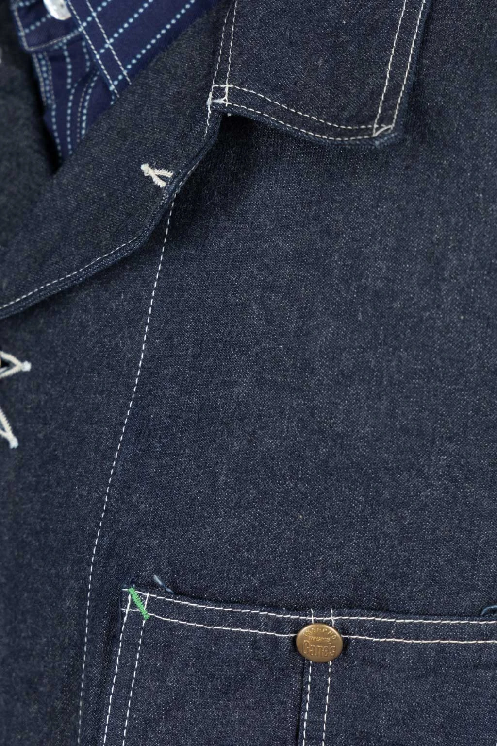 11oz Blue Denim Work Coat 5 11oz Blue Denim Work Coat - Image 5