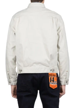 11oz Cotton Pique 1953 Jacket - Off White -Lemaire Shop Sugar Cane 11oz Cotton Pique 1953 Jacket Off White SC15290 105 04