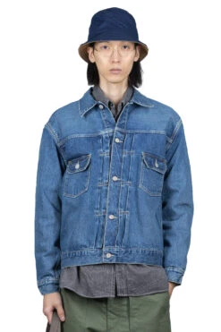 14.25oz TYPE II Denim Jacket 1953 Model - Aged Model