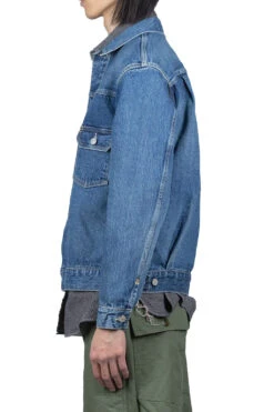 14.25oz TYPE II Denim Jacket 1953 Model - Aged Model 10 14.25oz TYPE II Denim Jacket 1953 Model - Aged Model -Lemaire Shop Sugar Cane 1425oz TYPE II Denim Jacket 1953 Model Aged Model SC11953SH 427 03 m