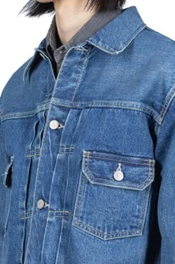 14.25oz TYPE II Denim Jacket 1953 Model - Aged Model 12 14.25oz TYPE II Denim Jacket 1953 Model - Aged Model -Lemaire Shop Sugar Cane 1425oz TYPE II Denim Jacket 1953 Model Aged Model SC11953SH 427 05 m