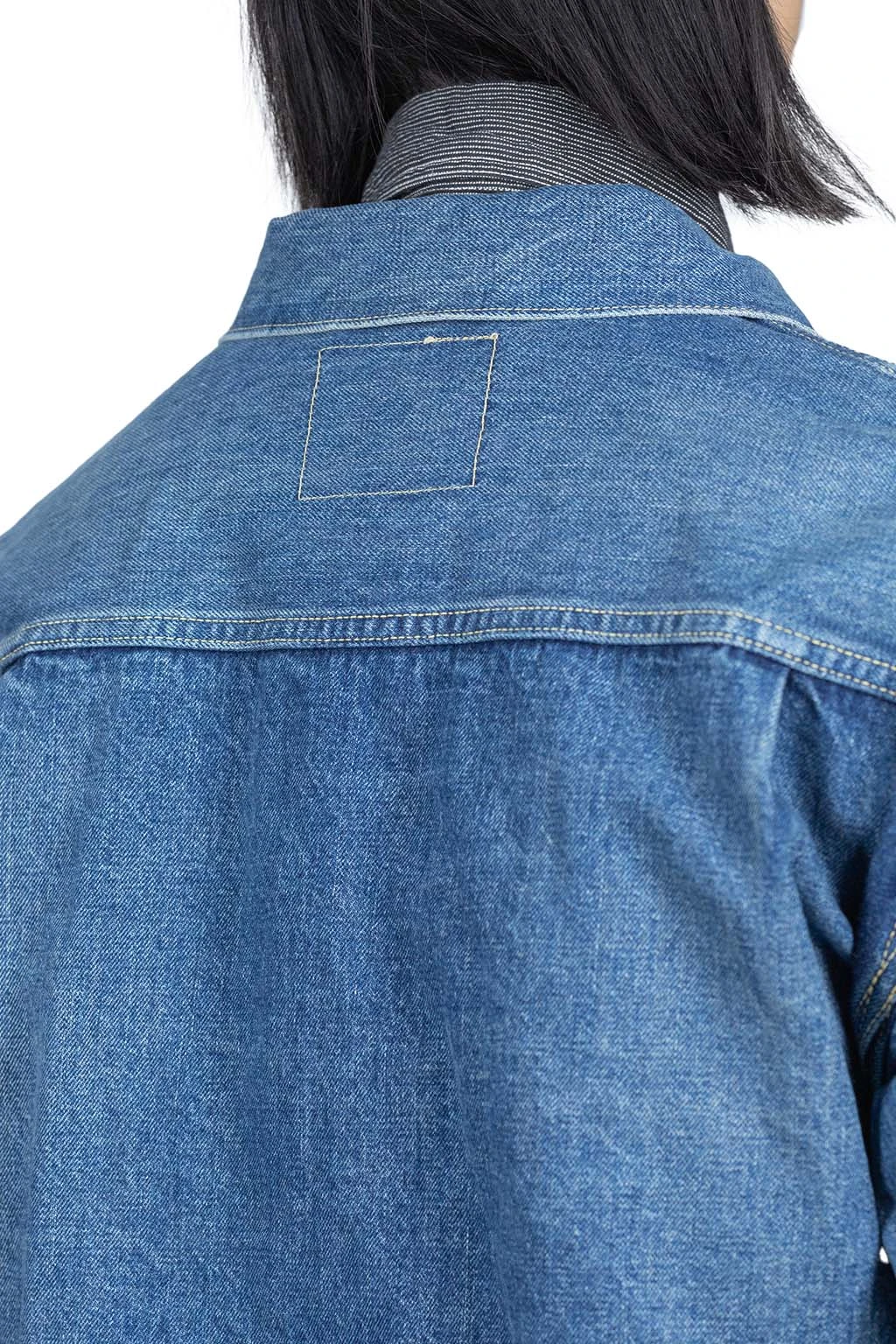 14.25oz TYPE II Denim Jacket 1953 Model - Aged Model 6 14.25oz TYPE II Denim Jacket 1953 Model - Aged Model - Image 6