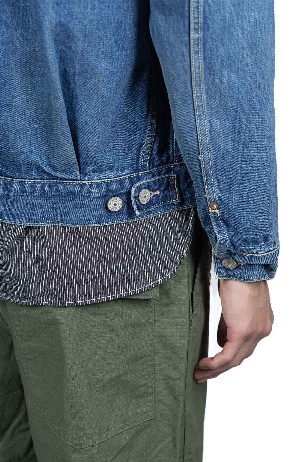 14.25oz TYPE II Denim Jacket 1953 Model - Aged Model 7 14.25oz TYPE II Denim Jacket 1953 Model - Aged Model - Image 7